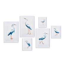 Load image into Gallery viewer, BLUE HERON GALLERY PRINTS, SET OF 6
