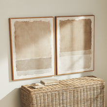 Load image into Gallery viewer, COMPOSITION IN TAUPE GICLEES, SET OF 2
