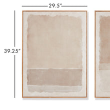 Load image into Gallery viewer, COMPOSITION IN TAUPE GICLEES, SET OF 2
