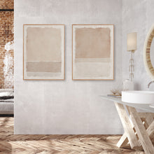 Load image into Gallery viewer, COMPOSITION IN TAUPE GICLEES, SET OF 2
