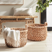 Load image into Gallery viewer, EMLYN BASKETS WITH HANDLES, SET OF 2
