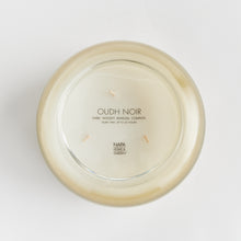 Load image into Gallery viewer, OUDH NOIR 3-WICK CANDLE BOWL
