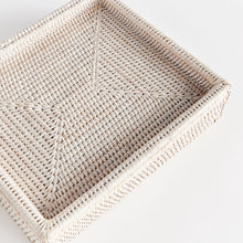 Load image into Gallery viewer, BURMA RATTAN LIDDED LETTER BOX
