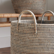 Load image into Gallery viewer, BURMA RATTAN ORCHARD BASKETS, SET OF 2
