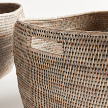 Load image into Gallery viewer, BURMA RATTAN FAMILY BASKETS, SET OF 3
