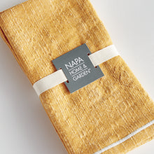 Load image into Gallery viewer, SAFFRON NAPKINS, SET OF 4
