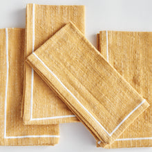 Load image into Gallery viewer, SAFFRON NAPKINS, SET OF 4
