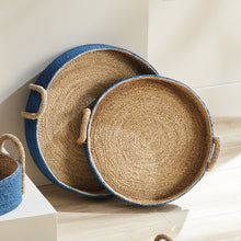 Load image into Gallery viewer, TIANA SEAGRASS ROUND BASKETS, SET OF 2
