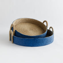 Load image into Gallery viewer, TIANA SEAGRASS ROUND BASKETS, SET OF 2
