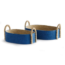 Load image into Gallery viewer, TIANA SEAGRASS SHORT OVAL BASKETS, SET OF 2
