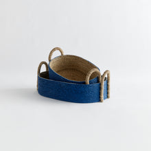 Load image into Gallery viewer, TIANA SEAGRASS SHORT OVAL BASKETS, SET OF 2

