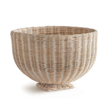 Load image into Gallery viewer, CHARLESTON RATTAN FOOTED BOWL
