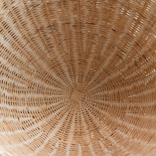 Load image into Gallery viewer, CHARLESTON RATTAN FOOTED BOWL
