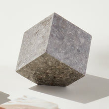 Load image into Gallery viewer, ABSTRACT MARBLE CUBE SCULPTURE
