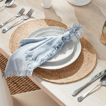Load image into Gallery viewer, JUTE COIL OVAL PLACEMATS, SET OF 8
