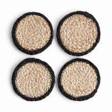 Load image into Gallery viewer, JUTE COASTERS, SET OF 4
