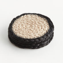 Load image into Gallery viewer, JUTE COASTERS, SET OF 4
