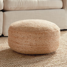 Load image into Gallery viewer, JUTE ROUND POUF
