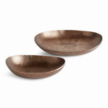 Load image into Gallery viewer, JANAE OVAL DECORATIVE BOWLS, SET OF 2
