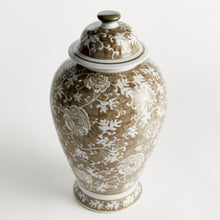 Load image into Gallery viewer, PROVINCE LOTUS LIDDED GINGER JAR

