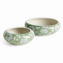 Load image into Gallery viewer, IMPERIAL LOTUS LOW POTS, SET OF 2
