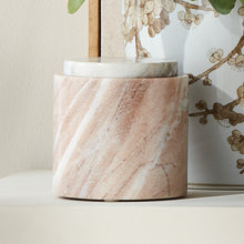 Load image into Gallery viewer, JAQUELINE MARBLE ROUND LIDDED BOX SHORT
