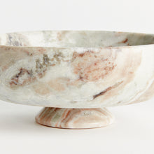 Load image into Gallery viewer, JOSEPHINE MARBLE FOOTED BOWL

