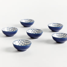 Load image into Gallery viewer, STRIA GRID DIP BOWLS, SET OF 6
