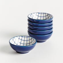 Load image into Gallery viewer, STRIA GRID DIP BOWLS, SET OF 6
