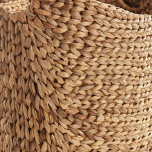 Load image into Gallery viewer, JOSETTE WATER HYACINTH BASKETS WITH HANDLES, SET OF 2
