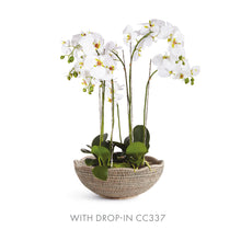 Load image into Gallery viewer, BURMA RATTAN SCALLOPED EDGE BOWL
