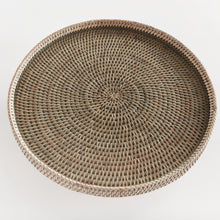 Load image into Gallery viewer, BURMA RATTAN SERVING STAND
