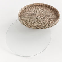 Load image into Gallery viewer, BURMA RATTAN SERVING STAND
