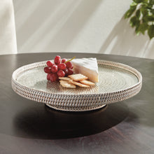 Load image into Gallery viewer, BURMA RATTAN SERVING STAND
