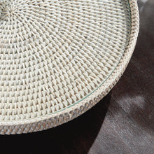 Load image into Gallery viewer, BURMA RATTAN SERVING STAND
