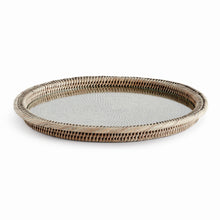 Load image into Gallery viewer, BURMA RATTAN SERVING PLATTER
