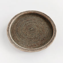 Load image into Gallery viewer, BURMA RATTAN SERVING PLATTER
