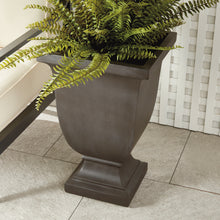 Load image into Gallery viewer, FIBRECLAY BECKETT SQ FOOTED PLANTER LARGE
