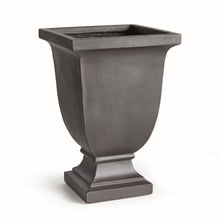 Load image into Gallery viewer, FIBRECLAY BECKETT SQ FOOTED PLANTER LARGE
