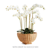 Load image into Gallery viewer, CHARLESTON RATTAN FOOTED BOWL SMALL
