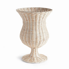 Load image into Gallery viewer, CHESAPEAKE RATTAN FOOTED URN TALL
