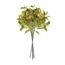Load image into Gallery viewer, FAUX ORANGE STEMS 31", SET OF 4

