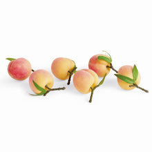 Load image into Gallery viewer, FAUX PEACHES 4", SET OF 6
