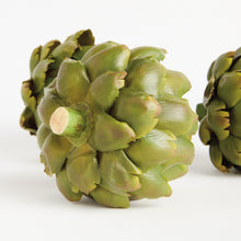 Load image into Gallery viewer, FAUX ARTICHOKES 5.5", SET OF 3
