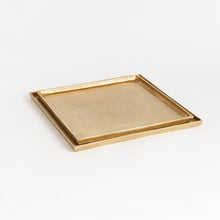 Load image into Gallery viewer, BRETT SQUARE DECORATIVE TRAYS, SET OF 2
