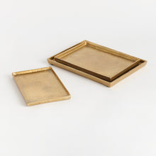 Load image into Gallery viewer, BRETT RECTANGULAR DECORATIVE TRAYS, SET OF 3
