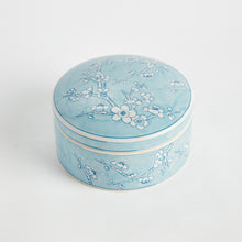 Load image into Gallery viewer, MONARCH EMPRESS ROUND LIDDED CATCHALL BOX LARGE
