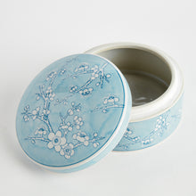 Load image into Gallery viewer, MONARCH EMPRESS ROUND LIDDED CATCHALL BOX LARGE
