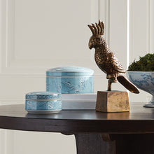 Load image into Gallery viewer, MONARCH EMPRESS ROUND LIDDED CATCHALL BOX SMALL
