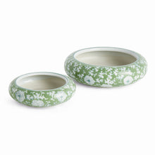 Load image into Gallery viewer, IMPERIAL LOTUS LOW POTS LARGE, SET OF 2
